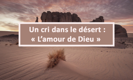 Un cri dans le désert : L’amour de Dieu (En créole) (22.02.2021)