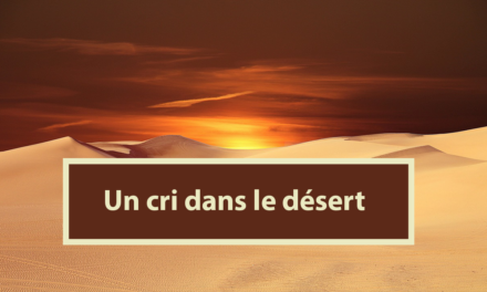 Un cri dans le désert (En créole)